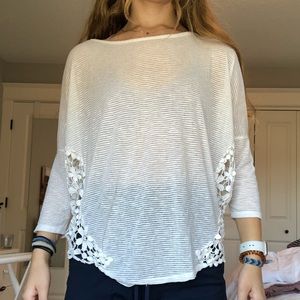 Super cute Nordstrom half sleeve top